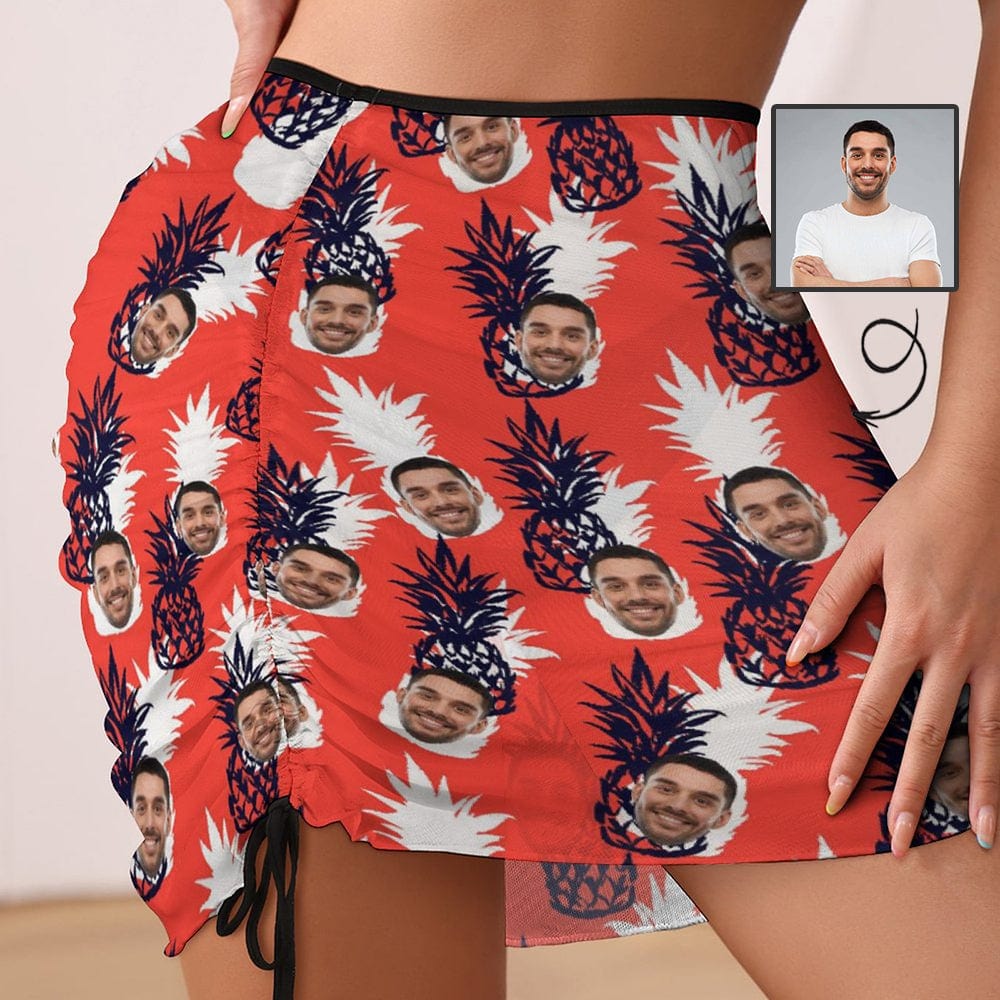 custom face women's short skirt