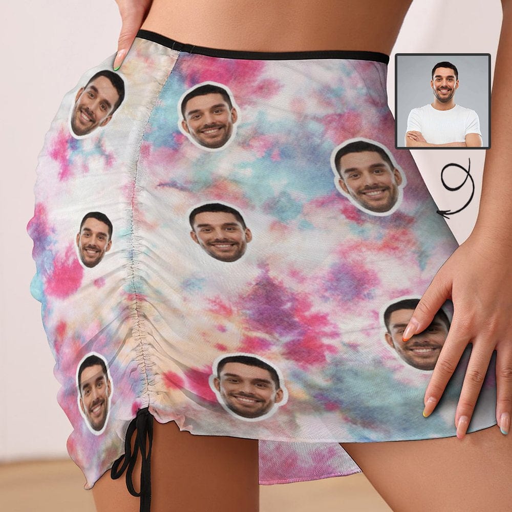 custom face women's short skirt