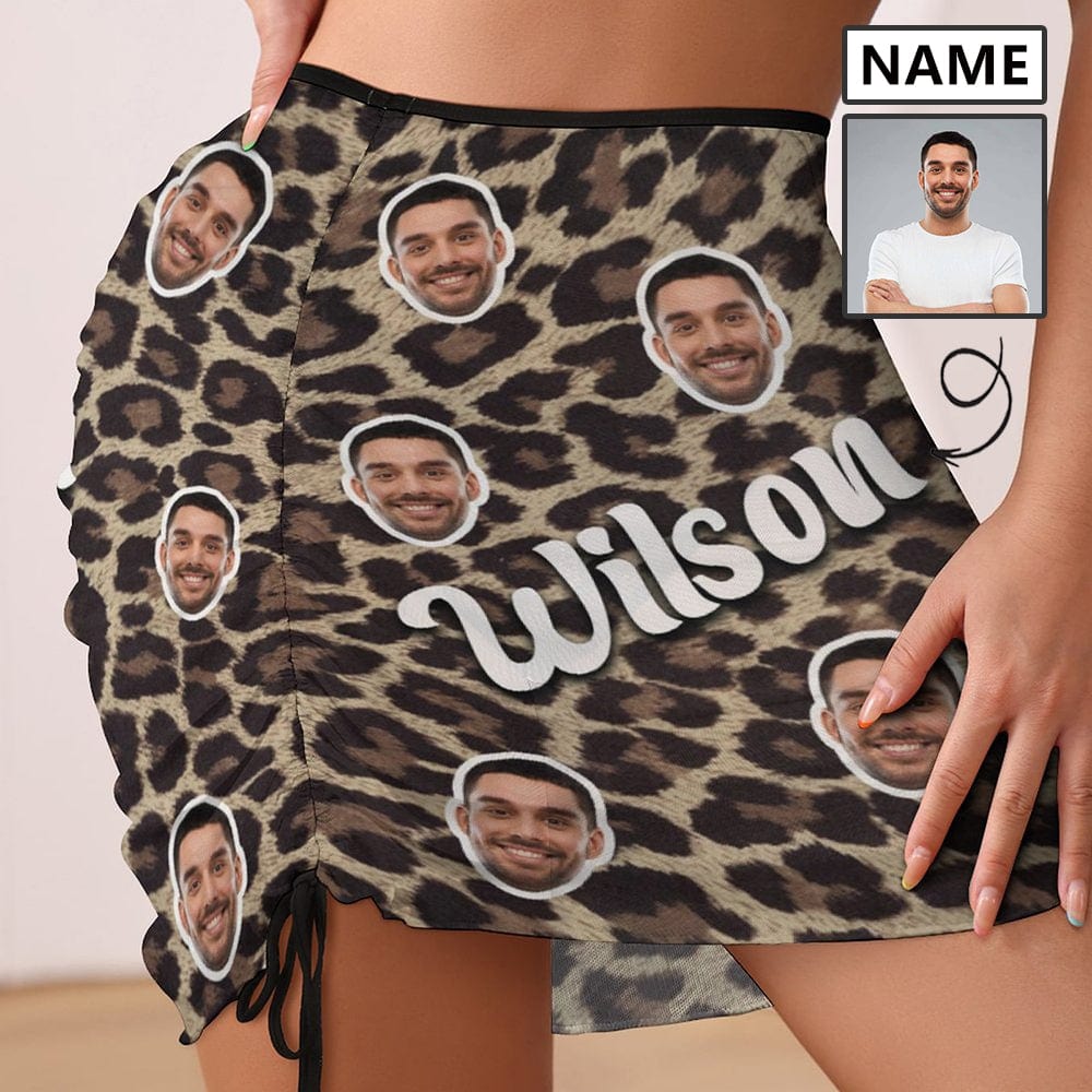 custom face women's short skirt