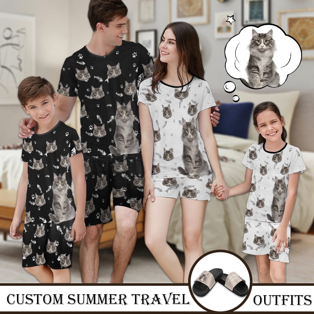 face on pajamas