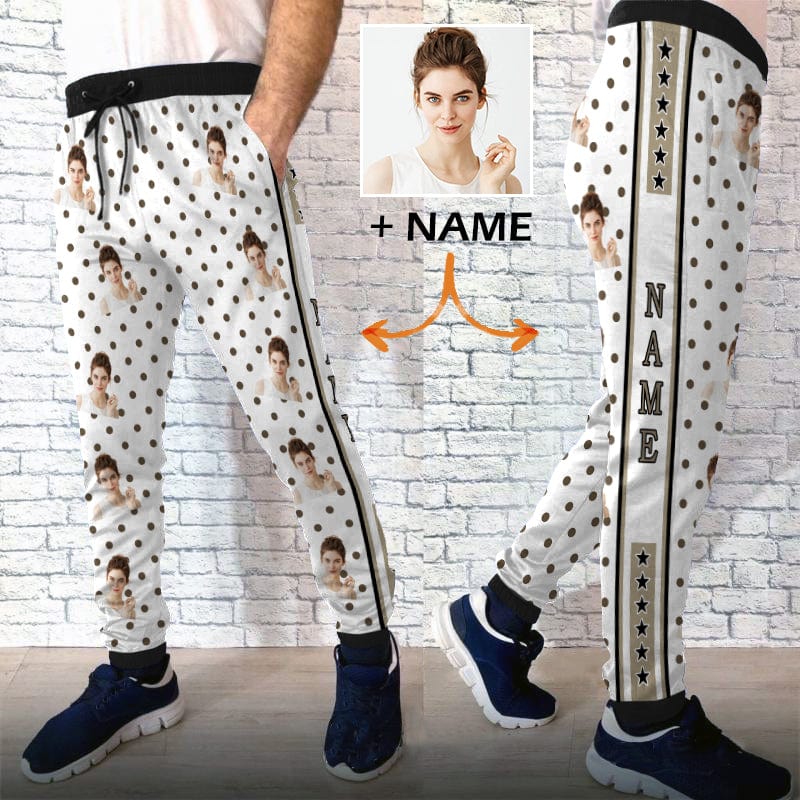 Personalized Sweatpants With Faces