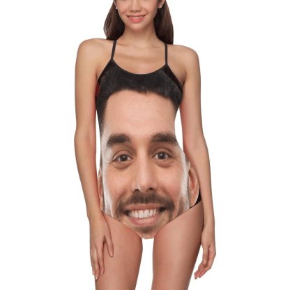 Custom #Tiktok Recommended#Couple Swimwear Beachs Shorts Bathingsuit Custom Face&Text Beach Shorts And Lover's Face Swimsuit - YesCustom