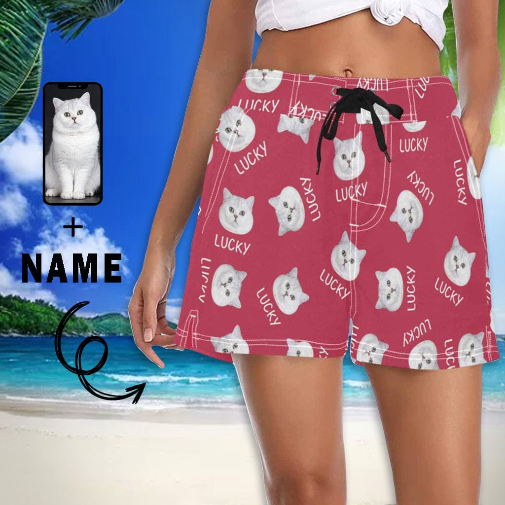 pet photo women's shorts