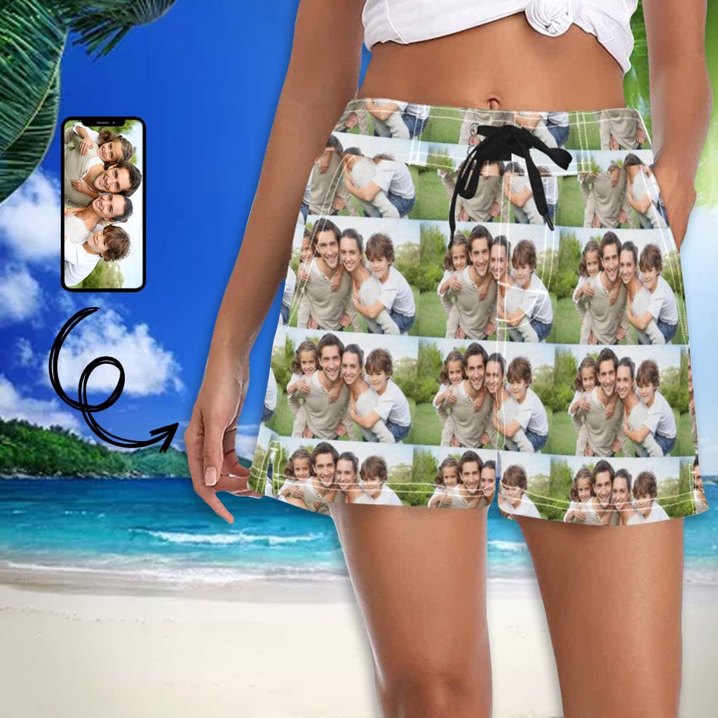 personalized casual yoga shorts