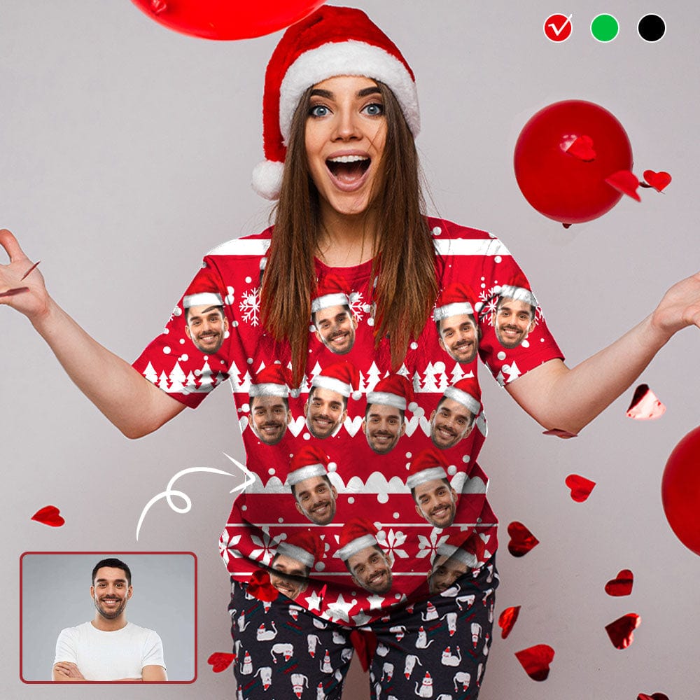 Custom Face Tee for Christmas