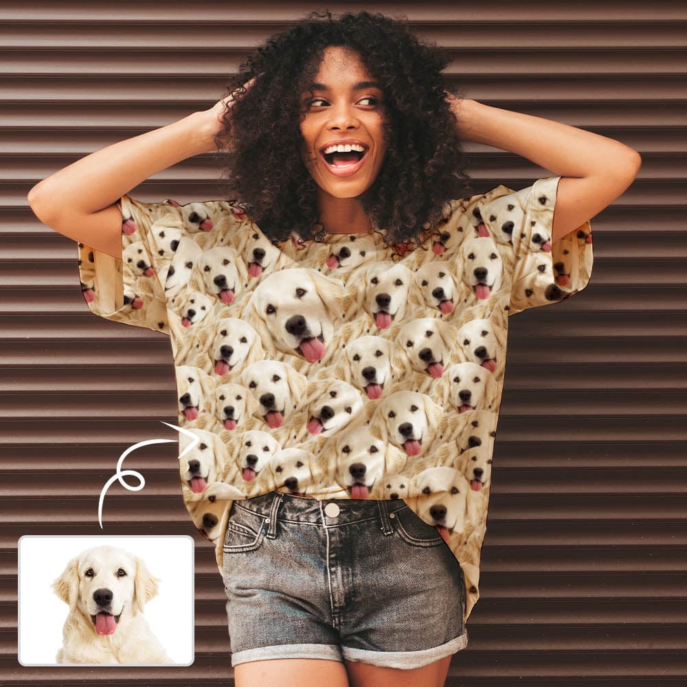 Custom Pet Face Tee