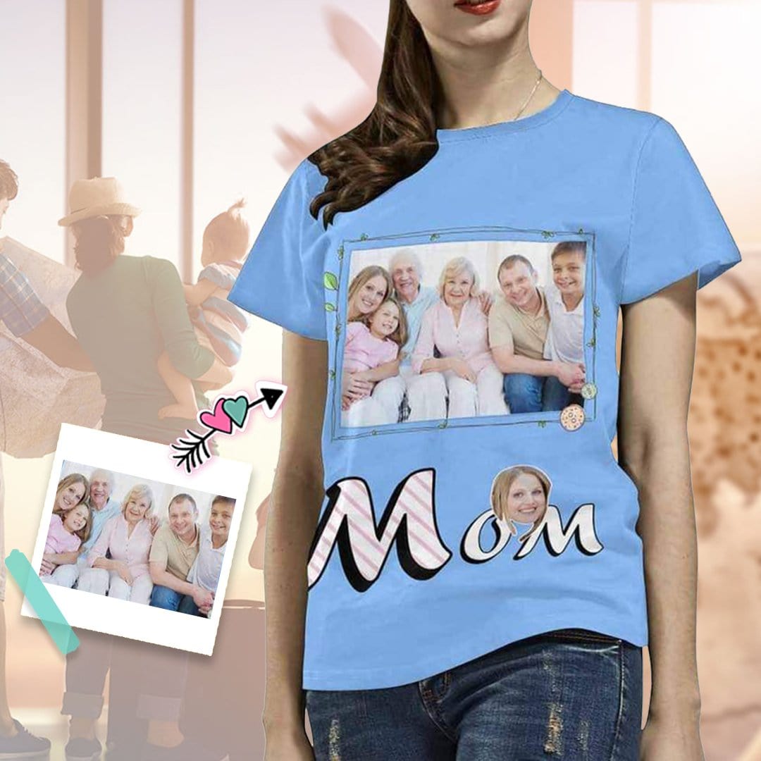 Custom Photo Family Picture Tee
