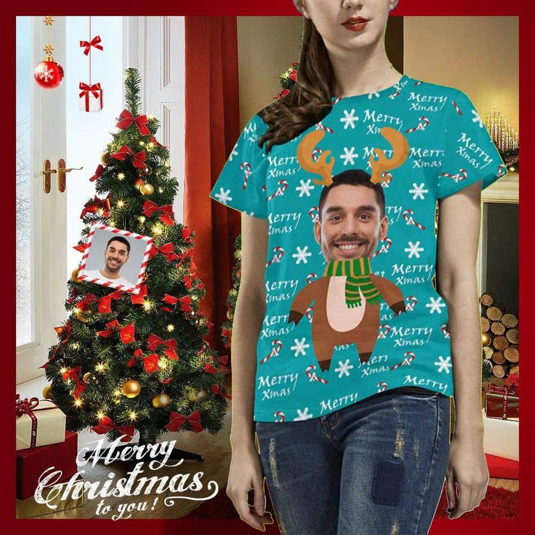 Custom Your Face on A Shirt