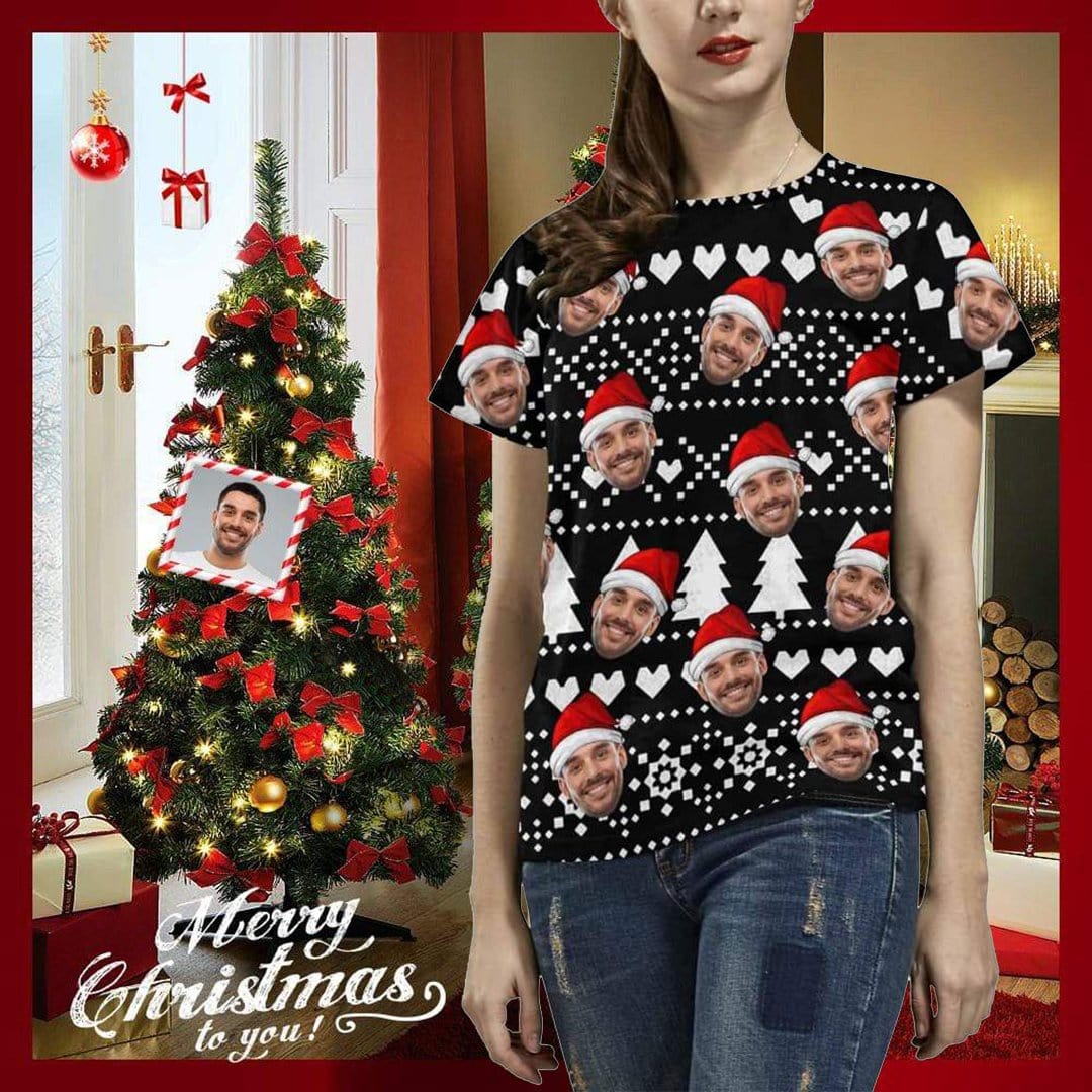 Custom Your Face on A Shirt