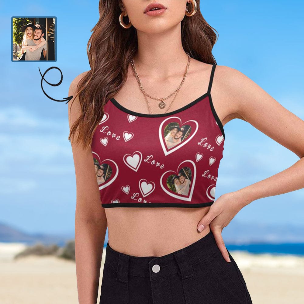 custom sports bra with photo