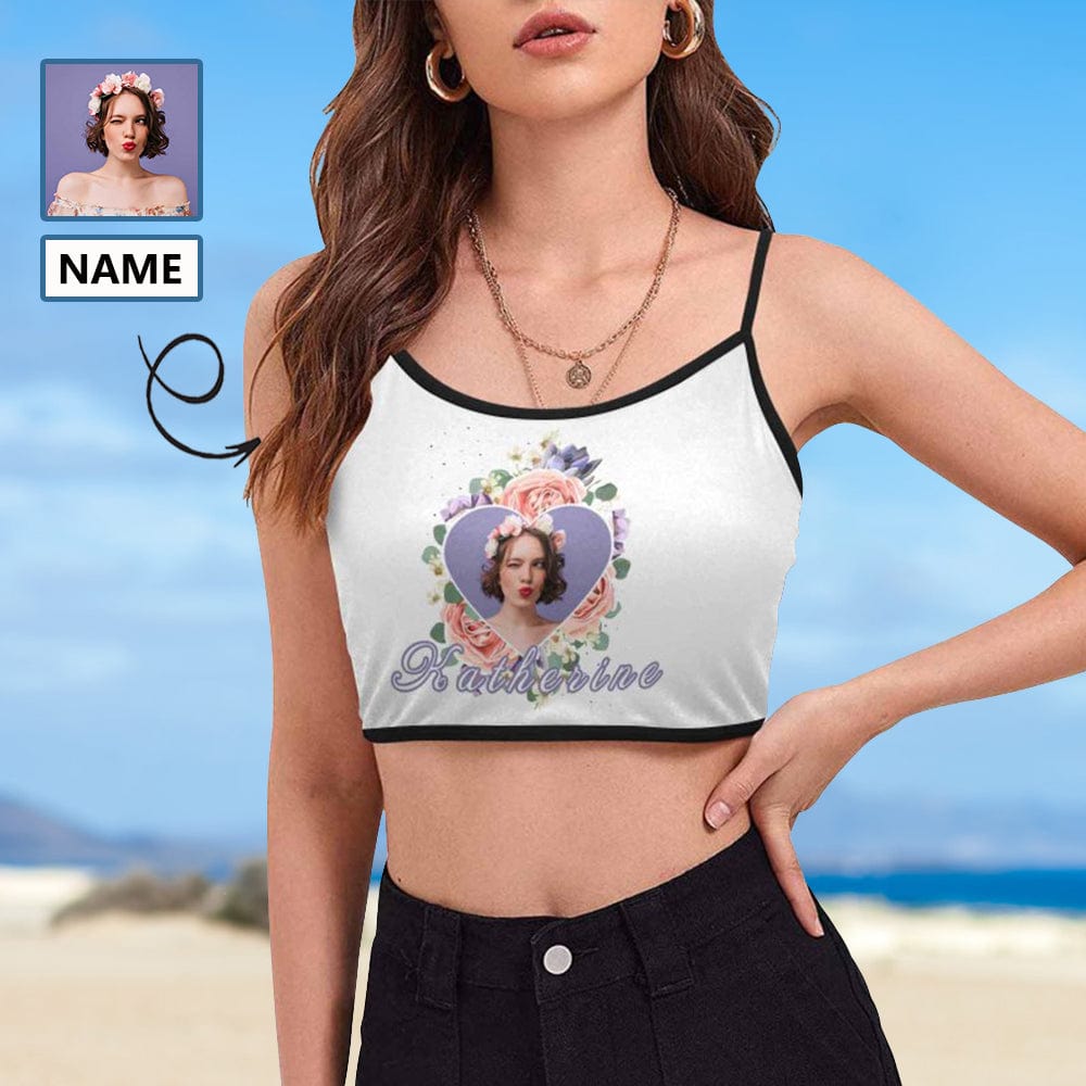 custom sports bra with photo