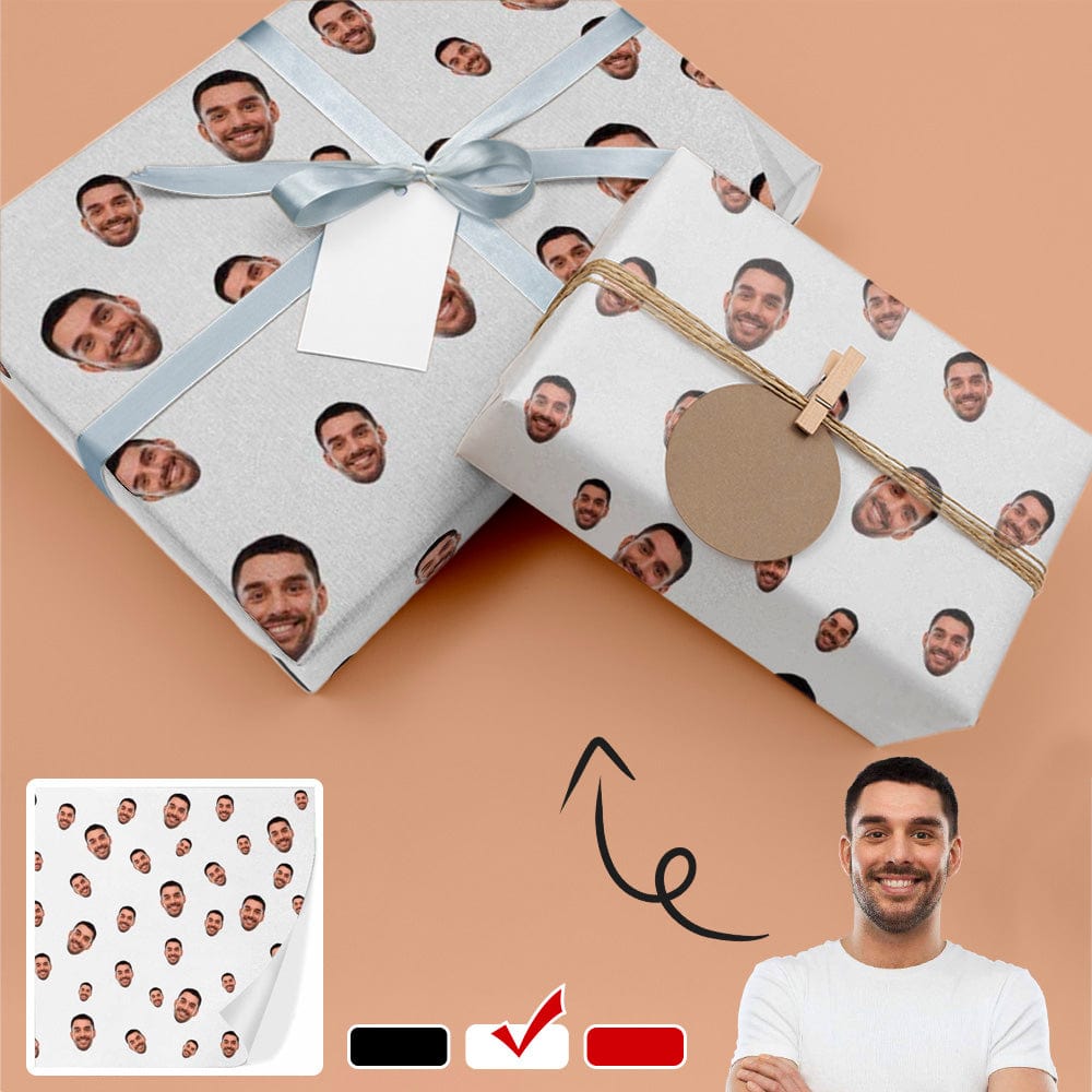 Face Gift Paper Custom Smile Pure Wrapping Paper Customize Wrap Papers