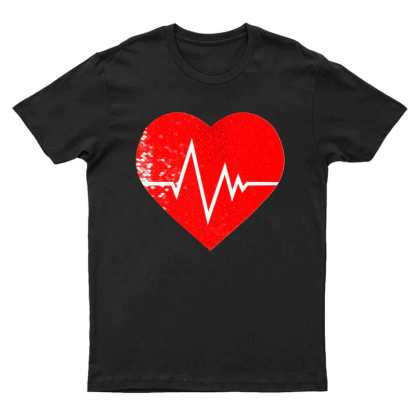 Custom #XS-4XL-Custom Photo DIY Heart Flip Sequin Tee Unisex Cotton T-shirt For Men and Women - YesCustom