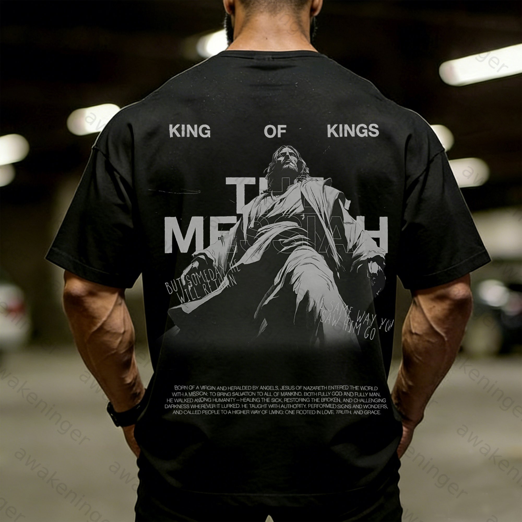 Men's Jesus Christian Glory of the Holy Lord T-Shirt