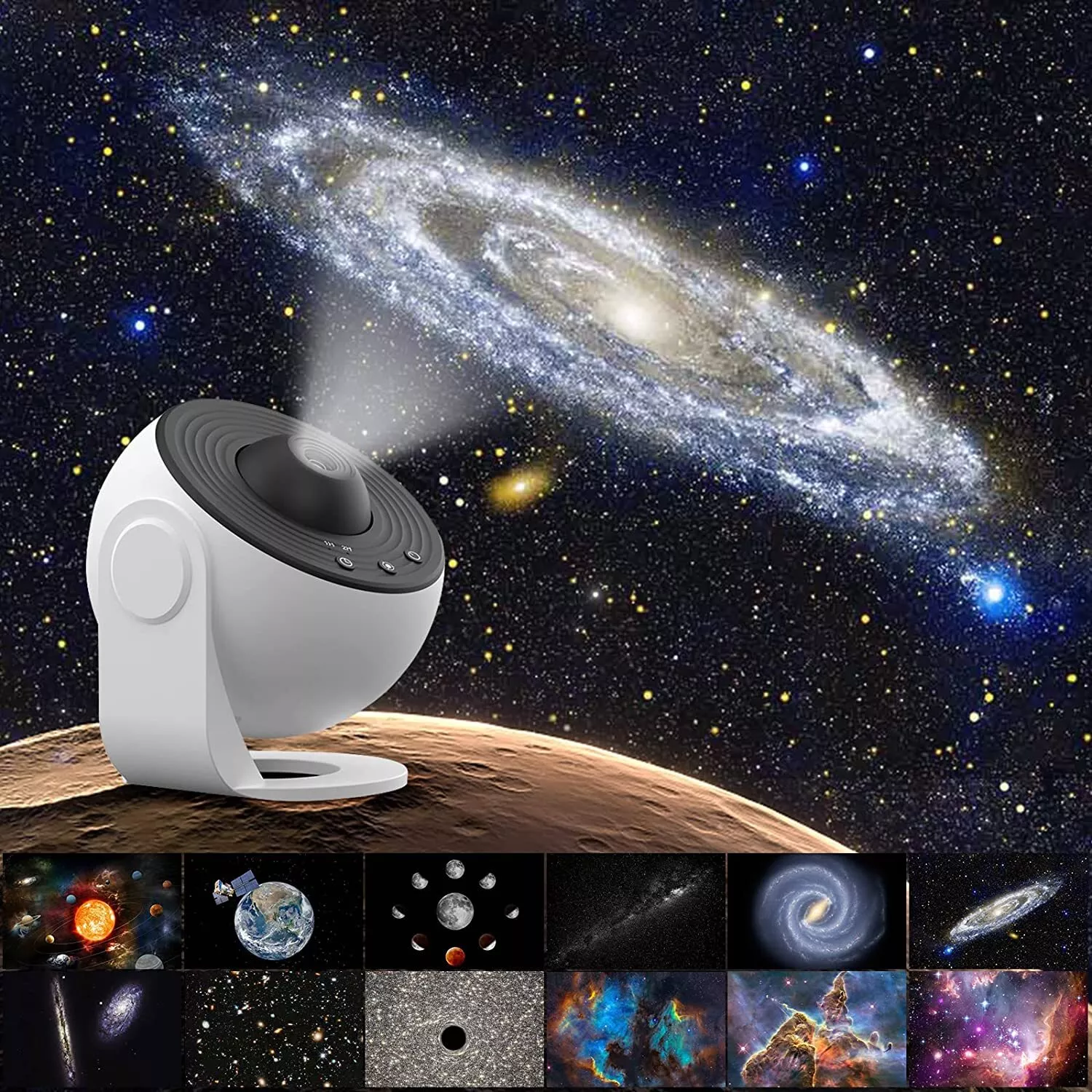 Starry Sky Galaxy Projector 12-in-1 Planetarium Star Night Sky Constellation