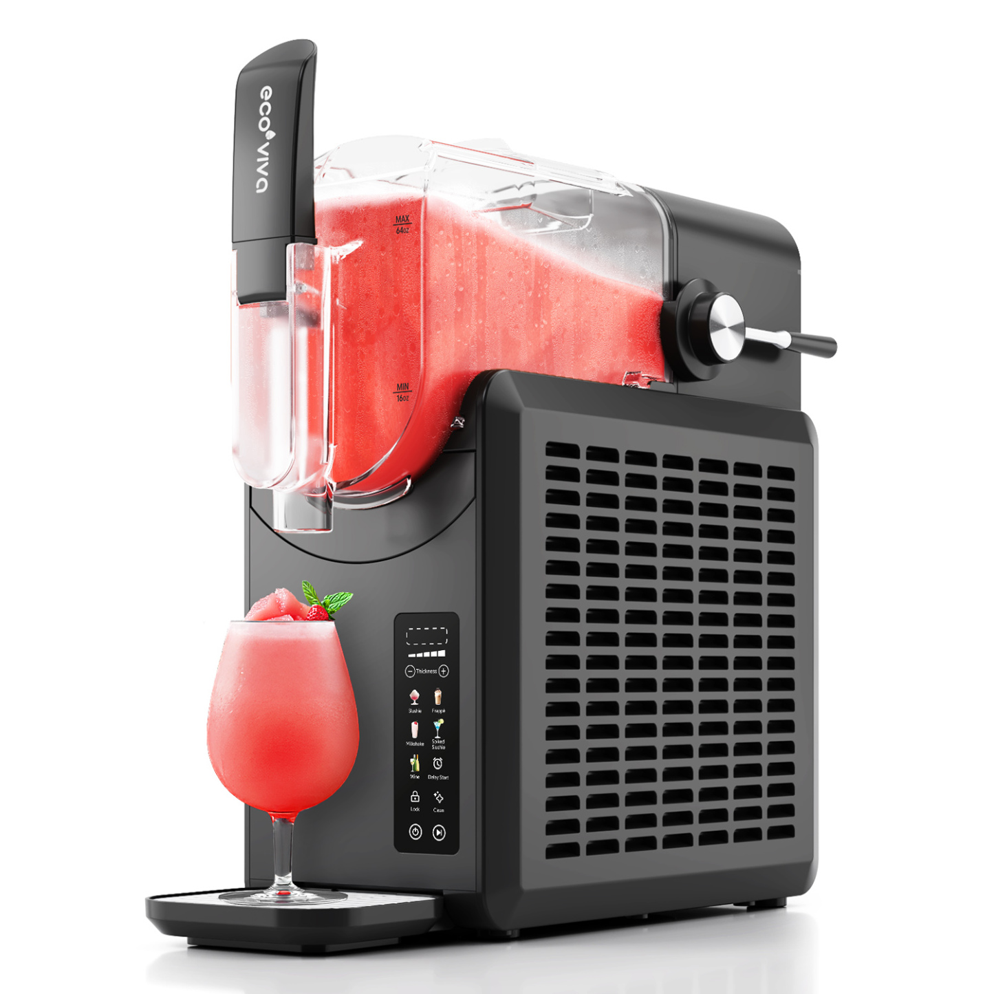 Slushie Machine ECO-401 Professional Frozen Drink Maker With Flash-Fre