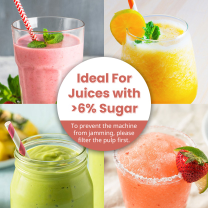 Slushie Machine ECO-401 Professional Frozen Drink Maker With Flash-Freezing Technology