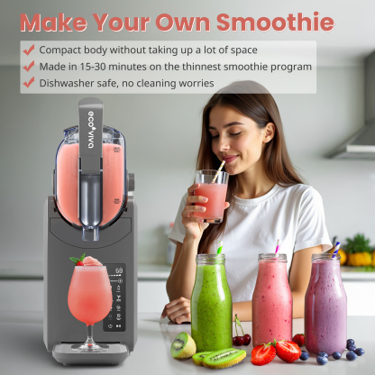 Slushie Machine ECO-401 Professional Frozen Drink Maker With Flash-Freezing Technology