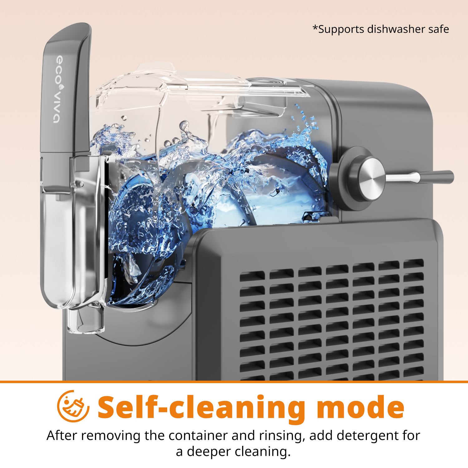 Slushie Machine ECO-401 Professional Frozen Drink Maker With Flash-Freezing Technology