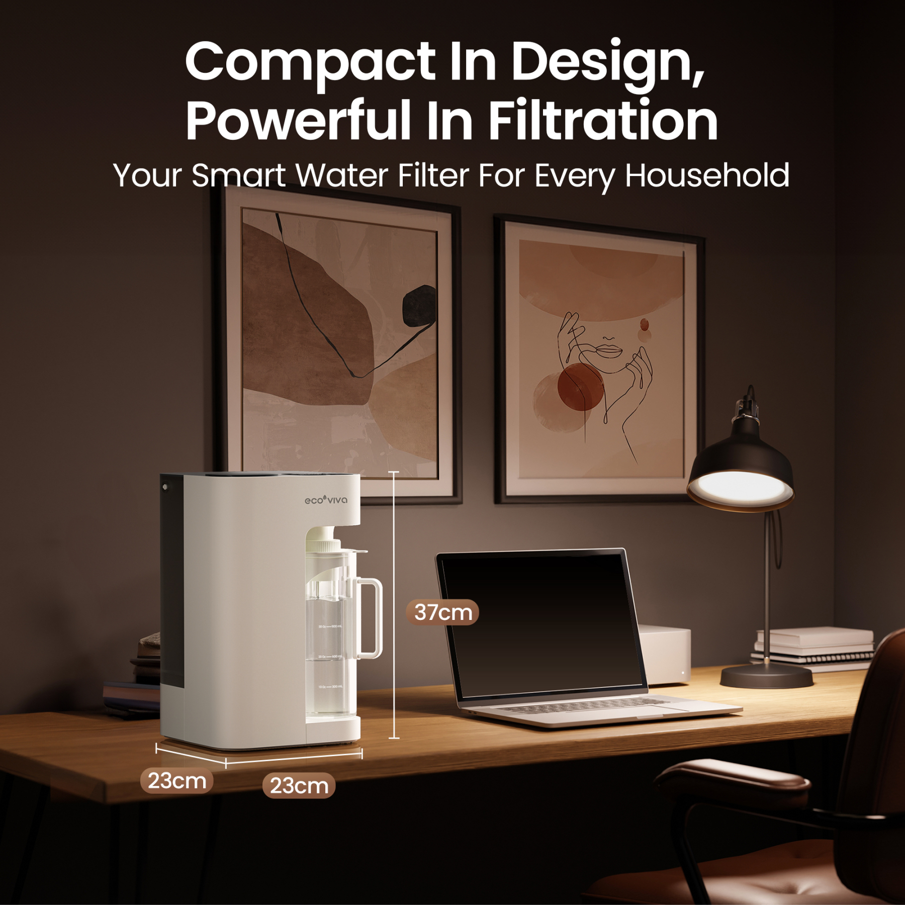 Ecoviva MATE3 Reverse Osmosis Water Filtration System EU