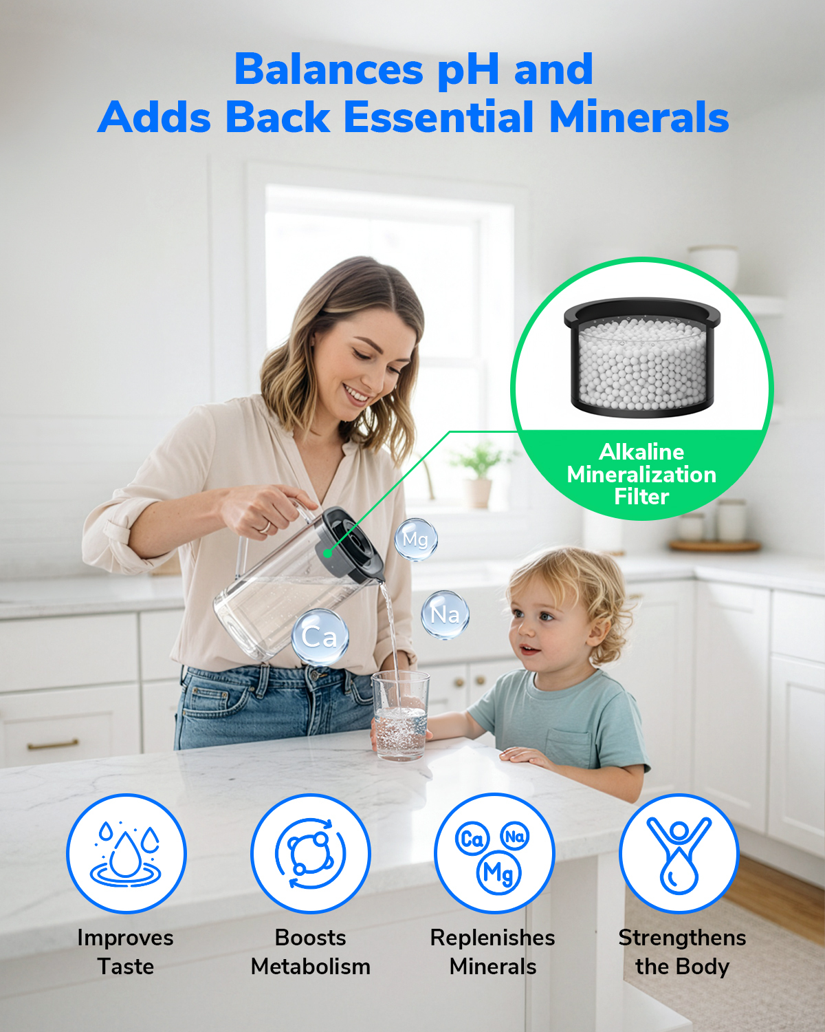 Ecoviva Mate 5 Countertop Reverse Osmosis Water Filter