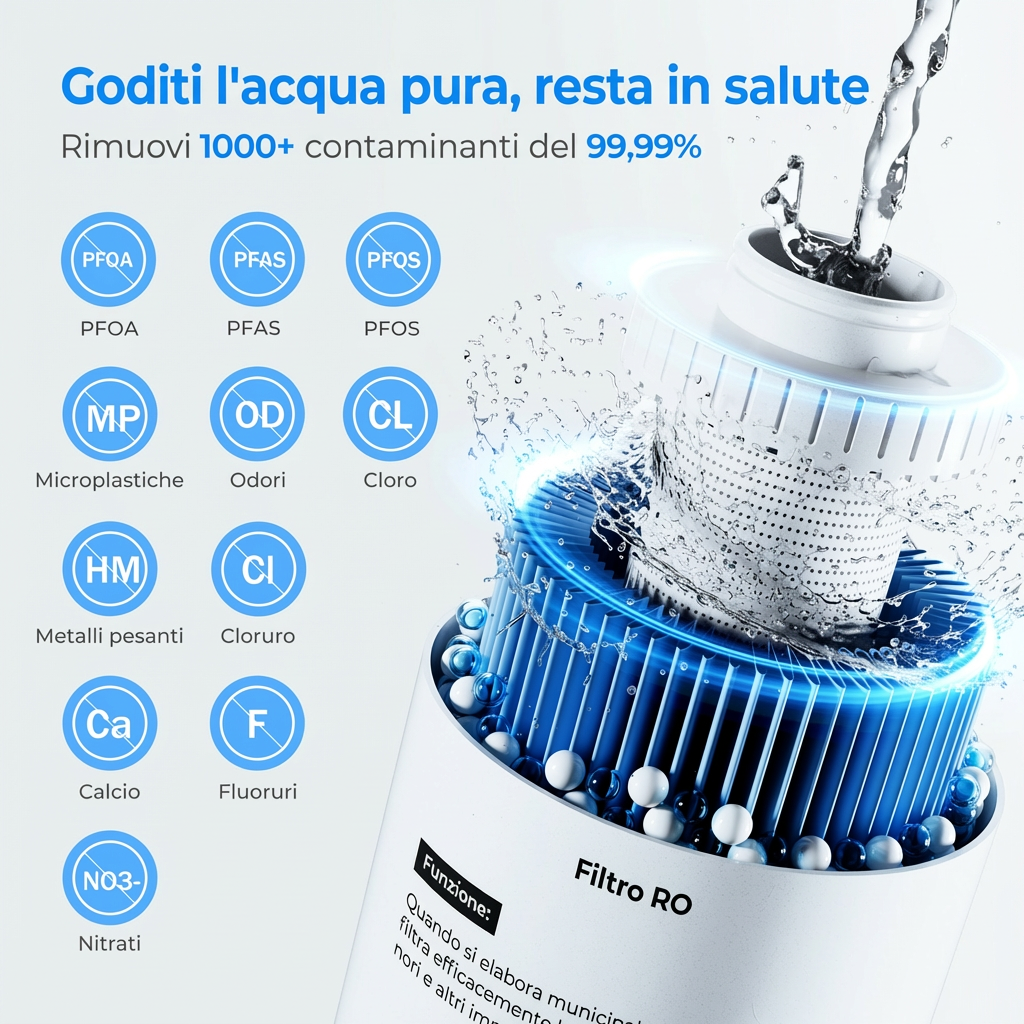 600GPD Tankless Under Sink Reverse Osmosis Water System IT