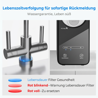 600GPD Tankless Under Sink Reverse Osmosis Water System DE