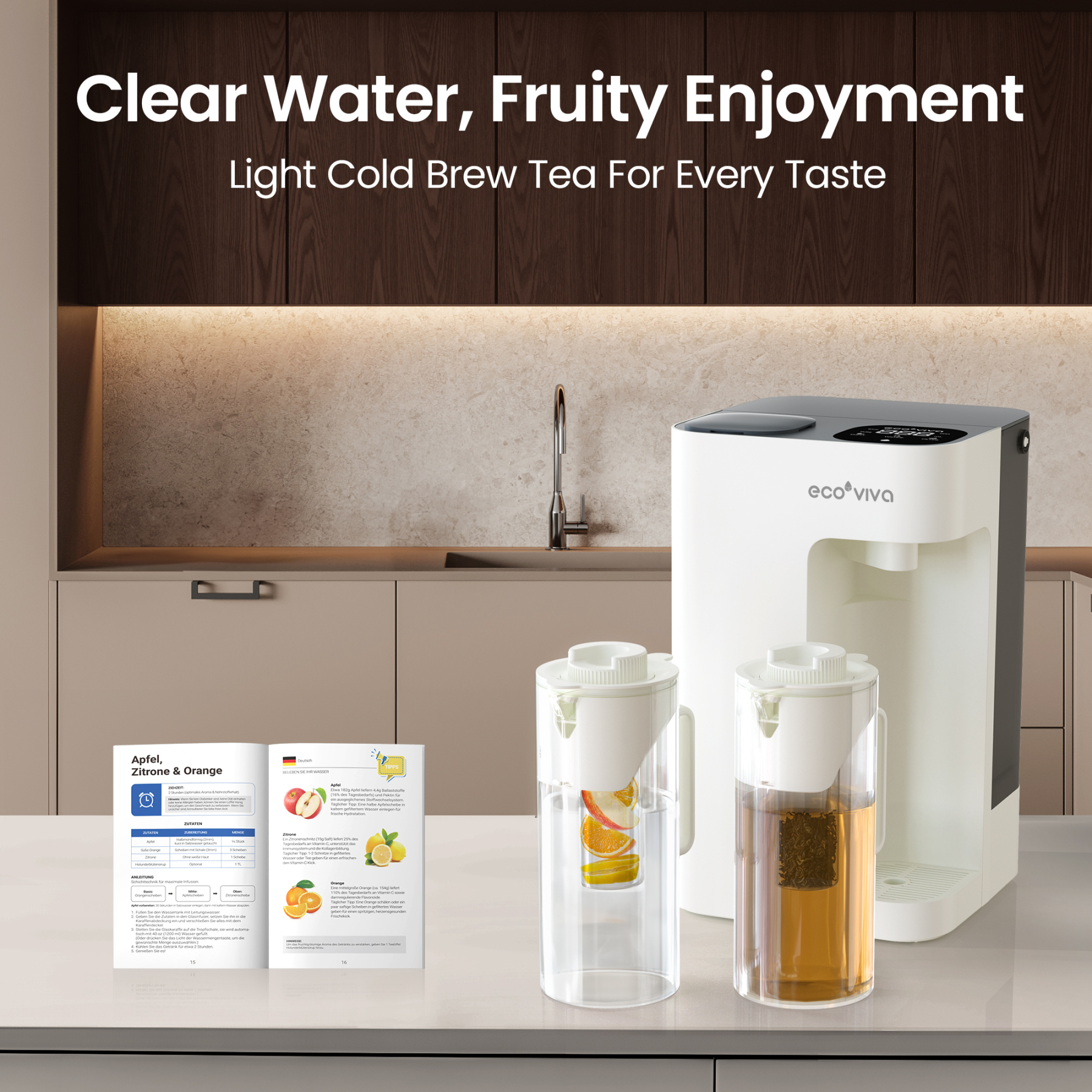 Ecoviva MATE3 Reverse Osmosis Water Filtration System EU