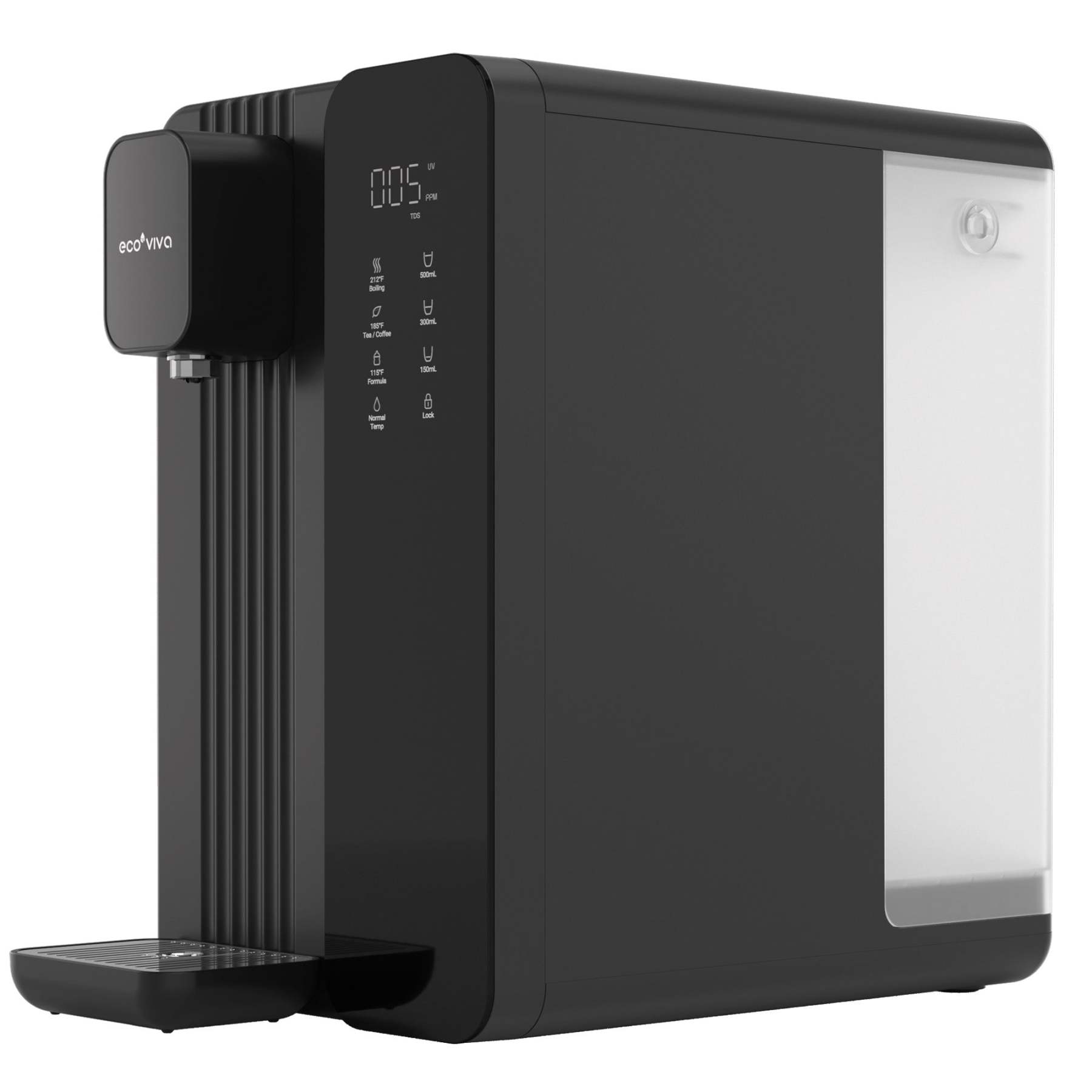 MATE4 UV Countertop Reverse Osmosis Water Filter System DE