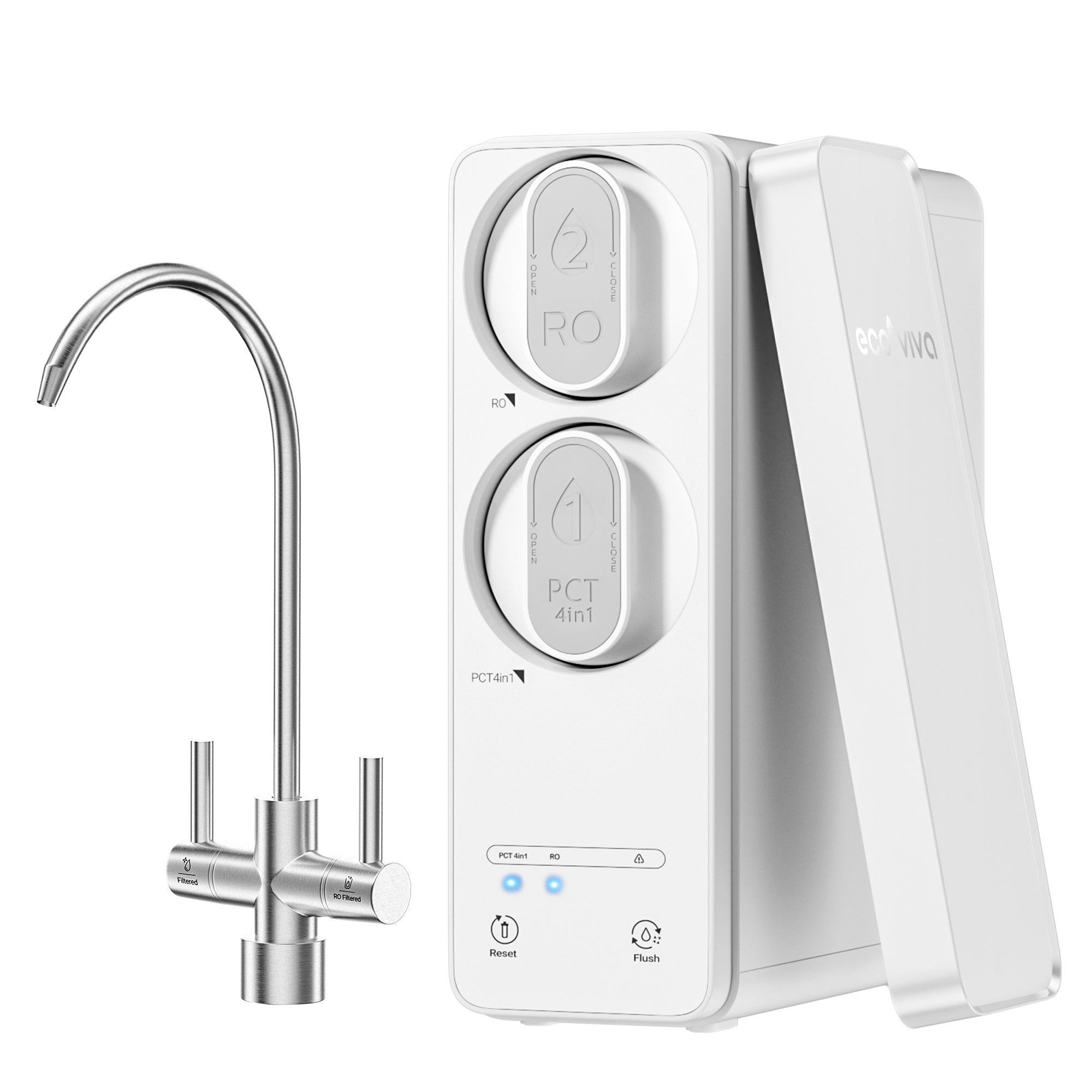 エコウォーター　600ml 600GPD Tankless Under Sink Reverse Osmosis Water Filter System