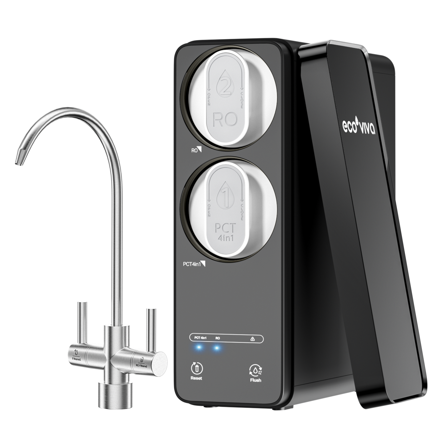 600GPD Tankless Under Sink Reverse Osmosis Water System DE