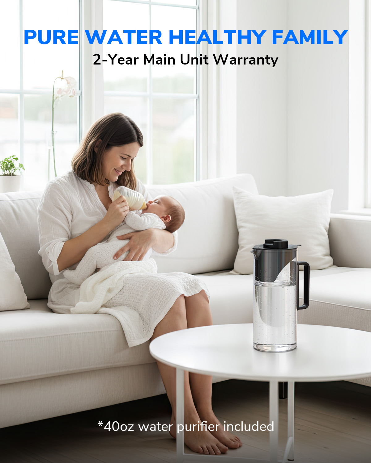 Ecoviva MATE3 Reverse Osmosis Water Filtration System