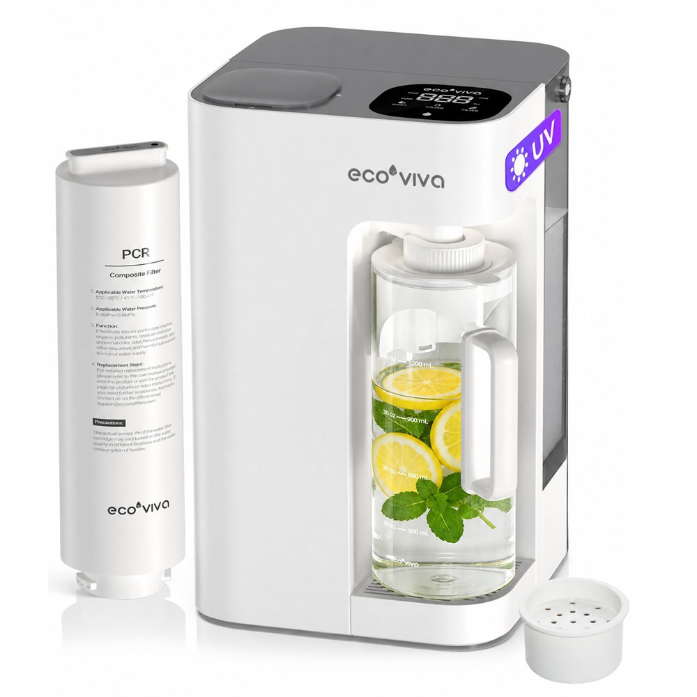 Mate 3 UV Reverse Osmosis Water Filter Countertop
