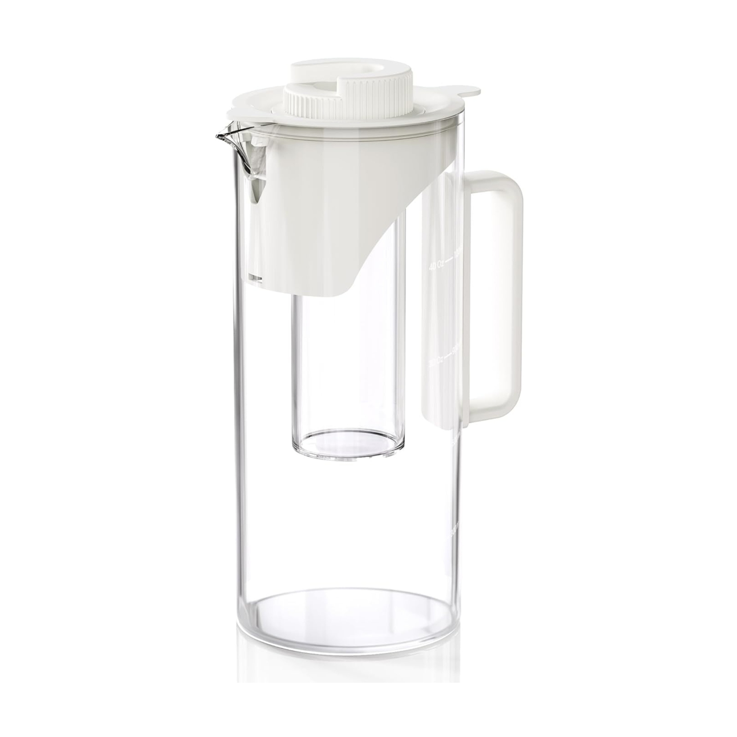 Ecoviva Bottle for Ecoviva MATE3 Reverse Osmosis Water Purifier White