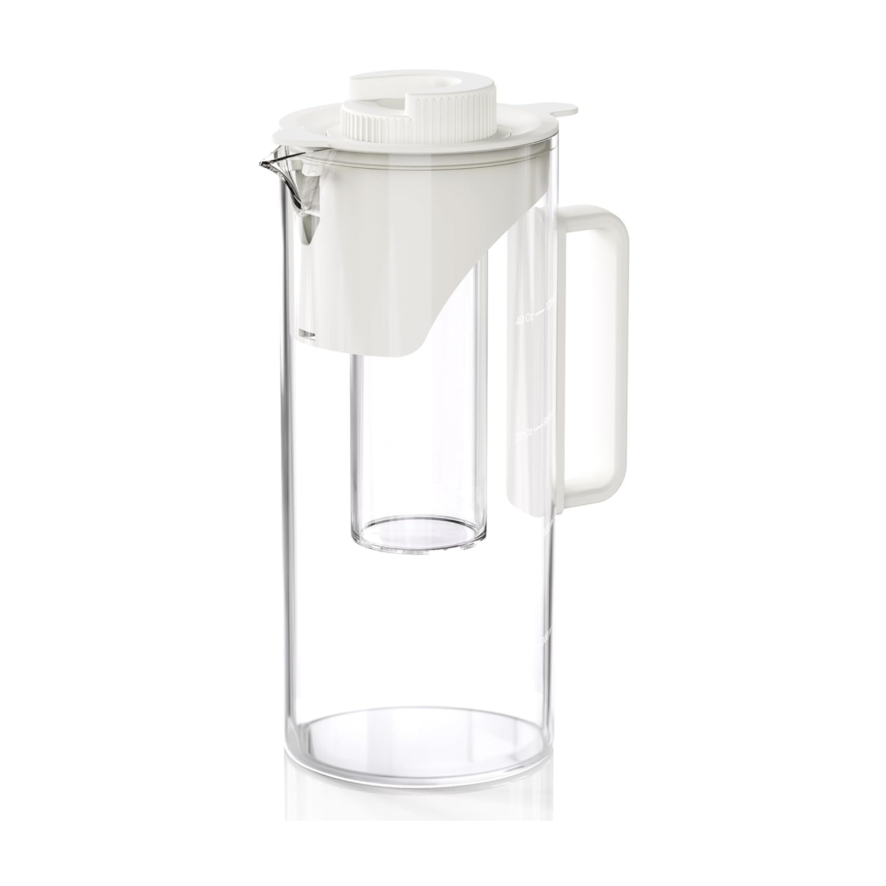 Ecoviva Bottle for Ecoviva MATE3 Reverse Osmosis Water Purifier White