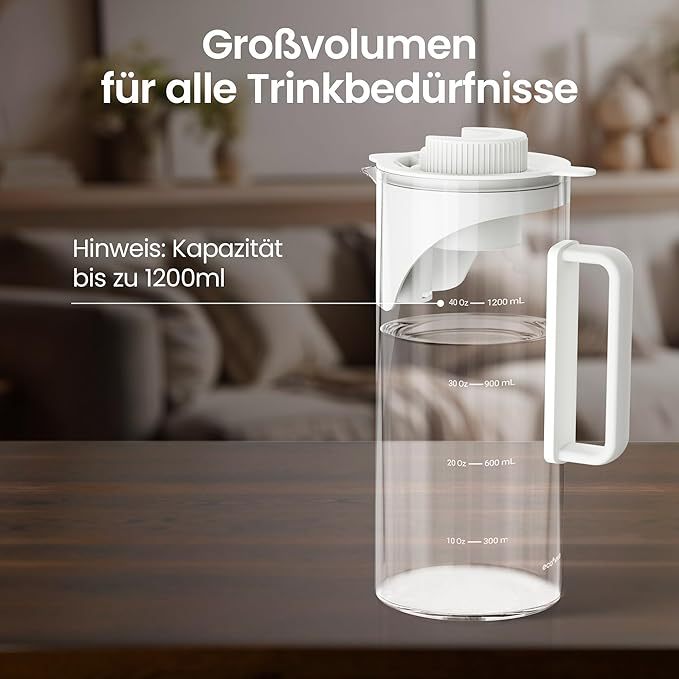 Ecoviva Bottle for Ecoviva MATE3 Reverse Osmosis Water Purifier White