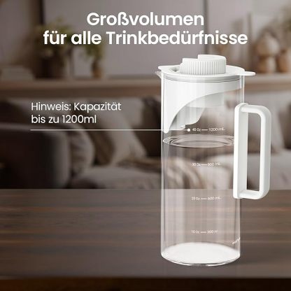 Ecoviva Bottle for Ecoviva MATE3 Reverse Osmosis Water Purifier White