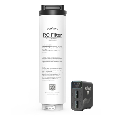 Ecoviva E6 Replacement RO Filter Cartridge for Reverse Osmosis System