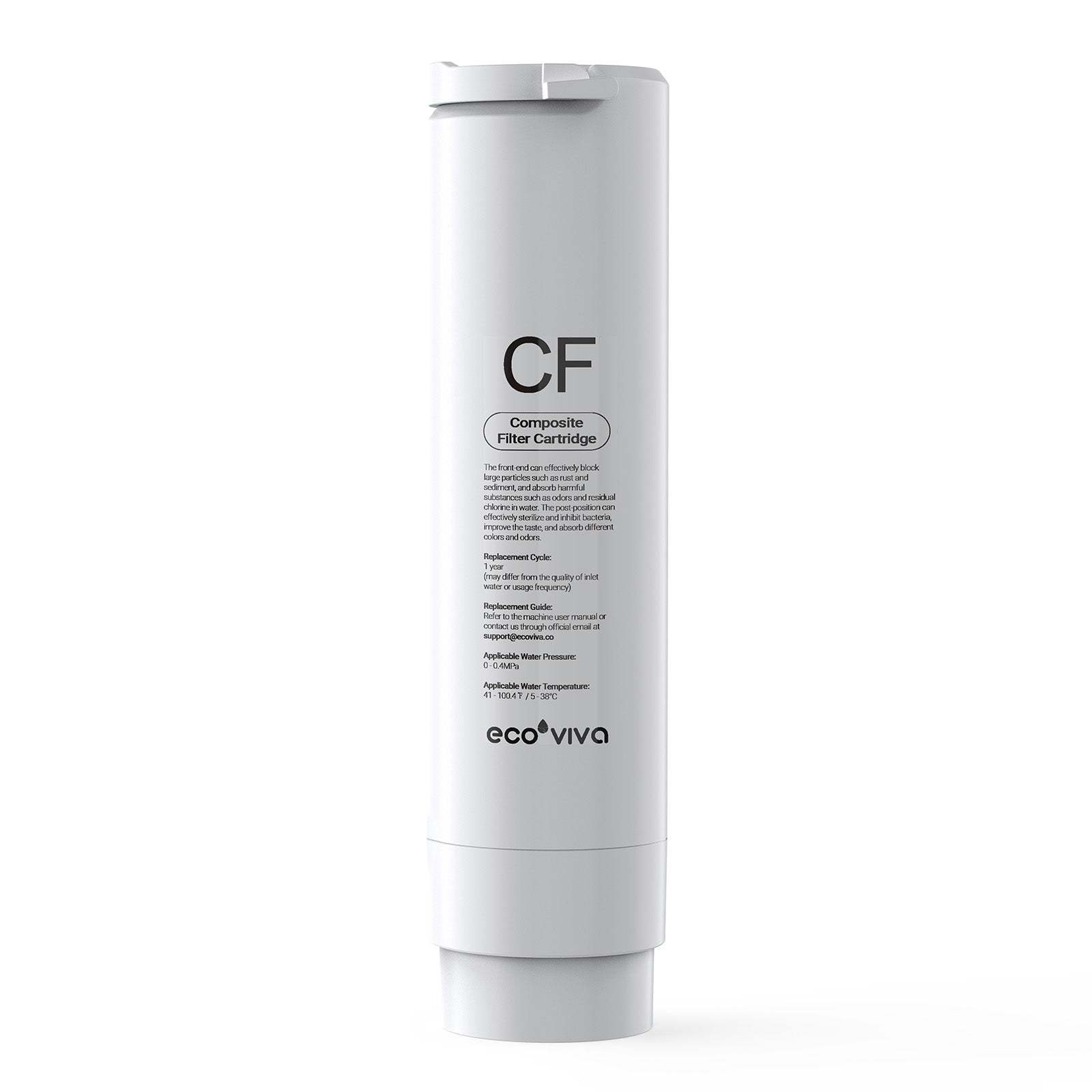 Replacement CF Filter Cartridge for Countertop Reverse Osmosis System WP-RO-200G