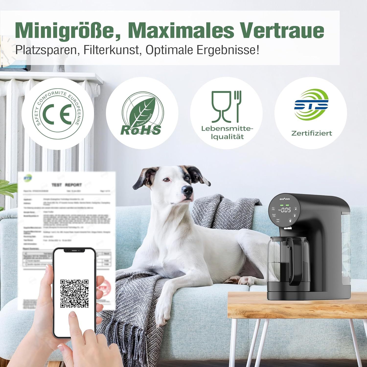 Portable Countertop Reverse Osmosis System DE