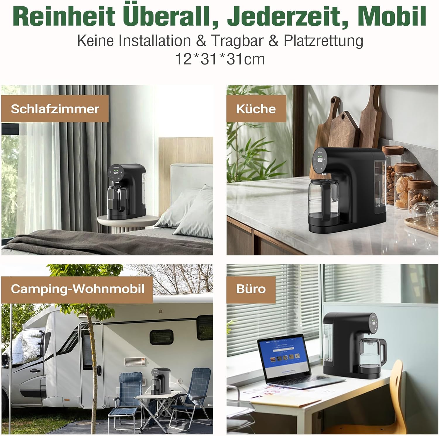 Portable Countertop Reverse Osmosis System DE