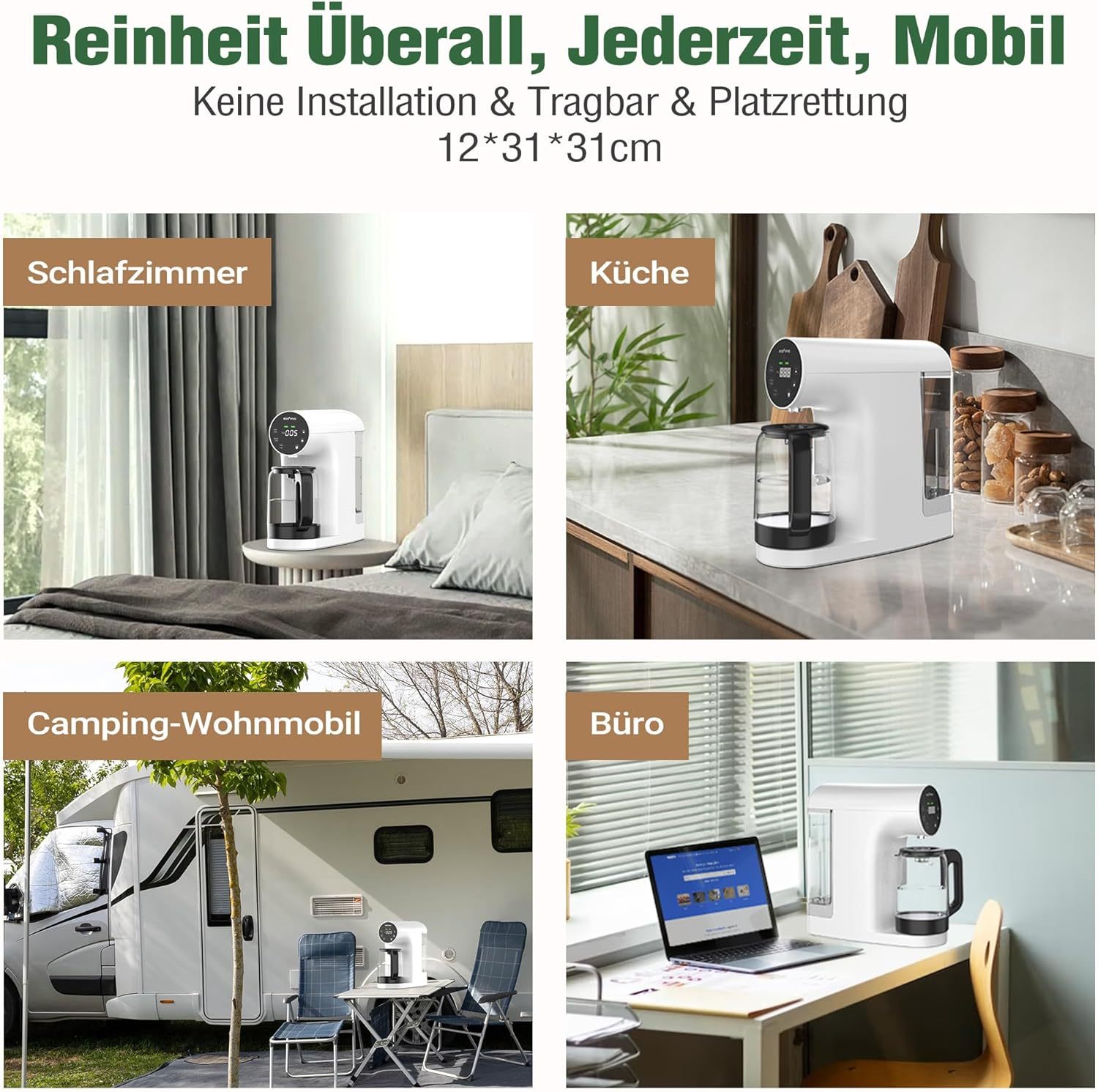 Portable Countertop Reverse Osmosis System DE