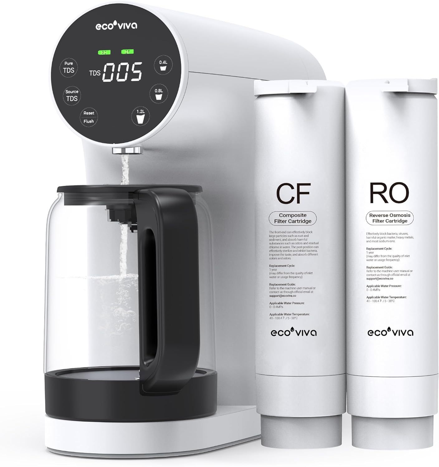 Portable Countertop Reverse Osmosis System DE