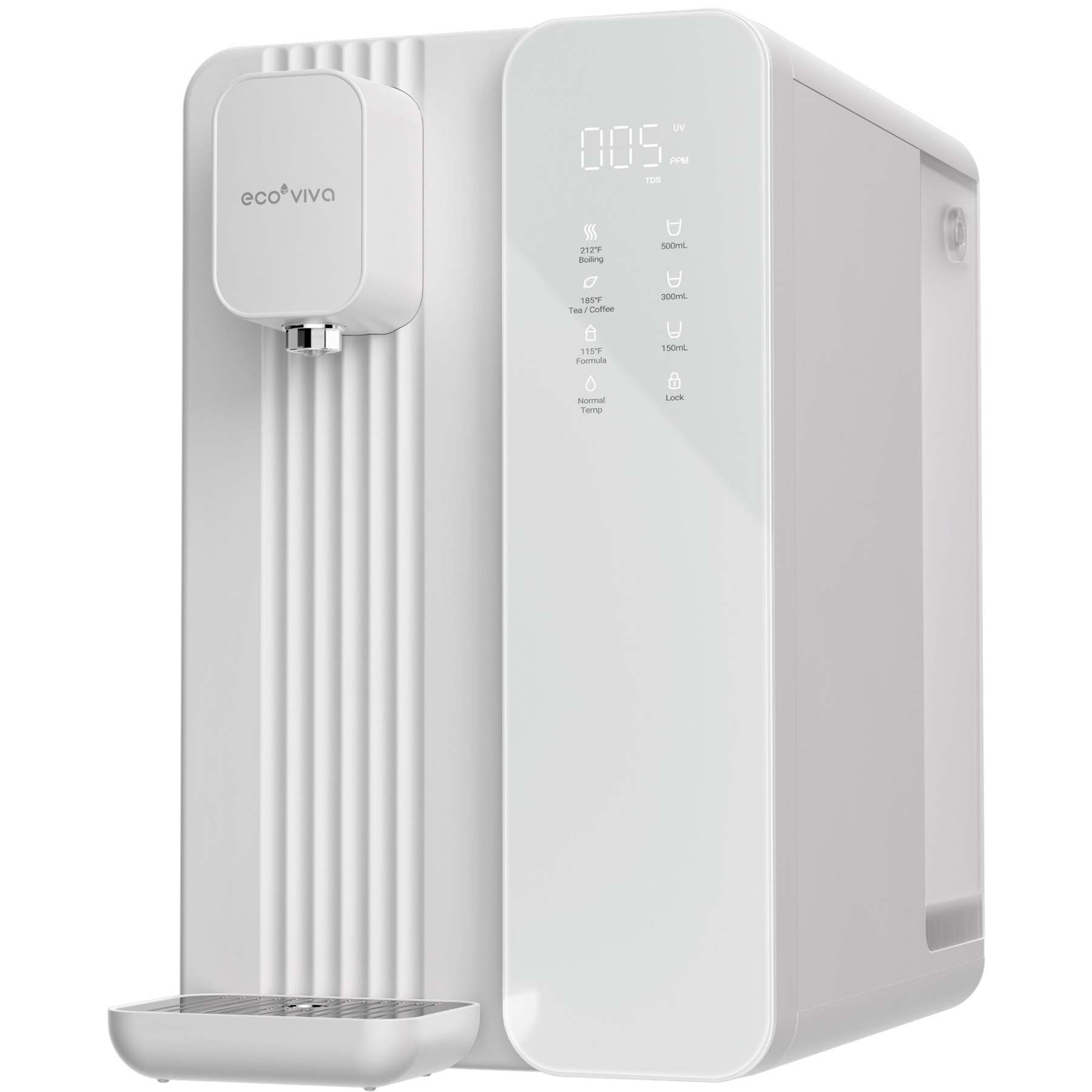 MATE4 UV Countertop Reverse Osmosis Water Filter System DE