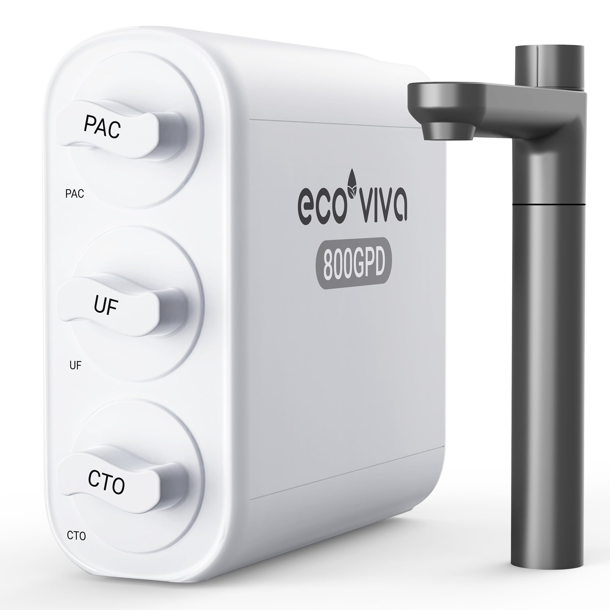 0.01μm Ultra-Filtration Under Sink Tankless Water Filter System 800G