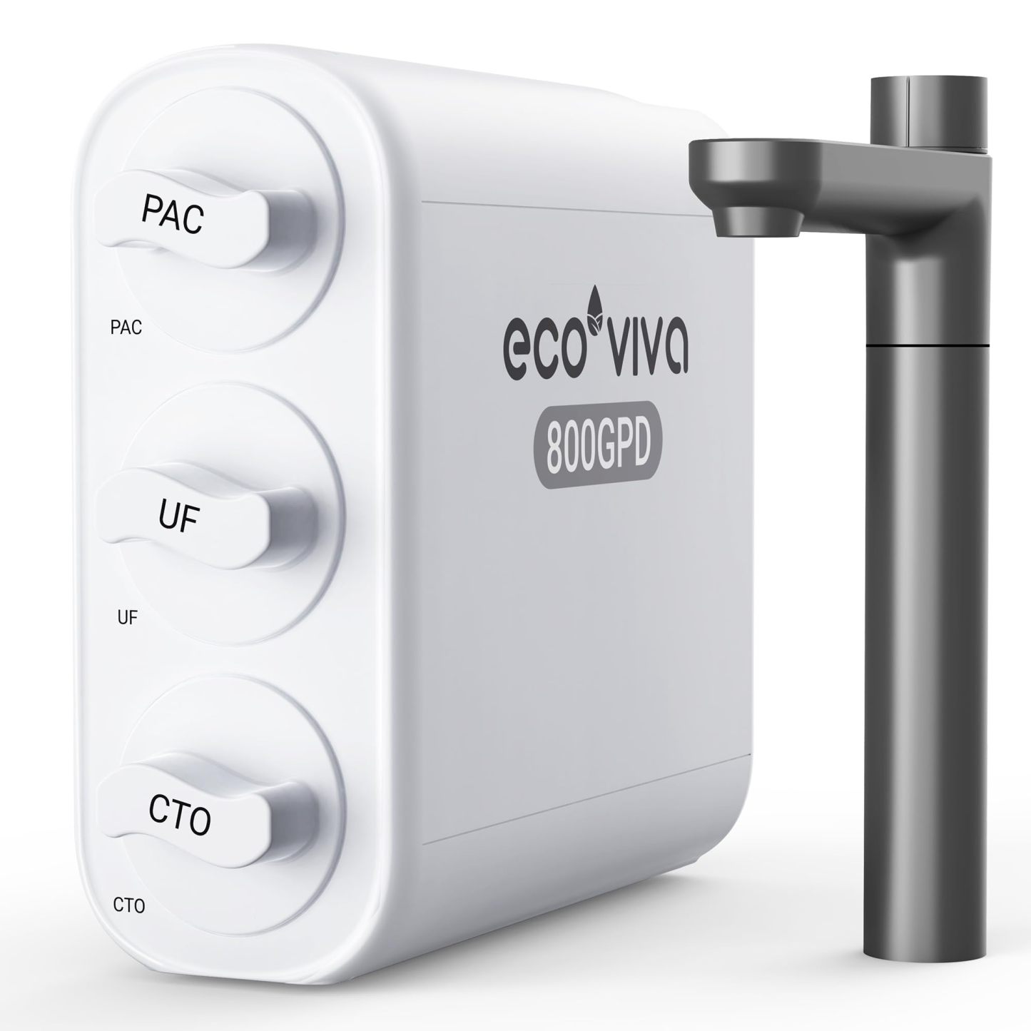 0.01μm Ultra-Filtration Under Sink Tankless Water Filter System 800G