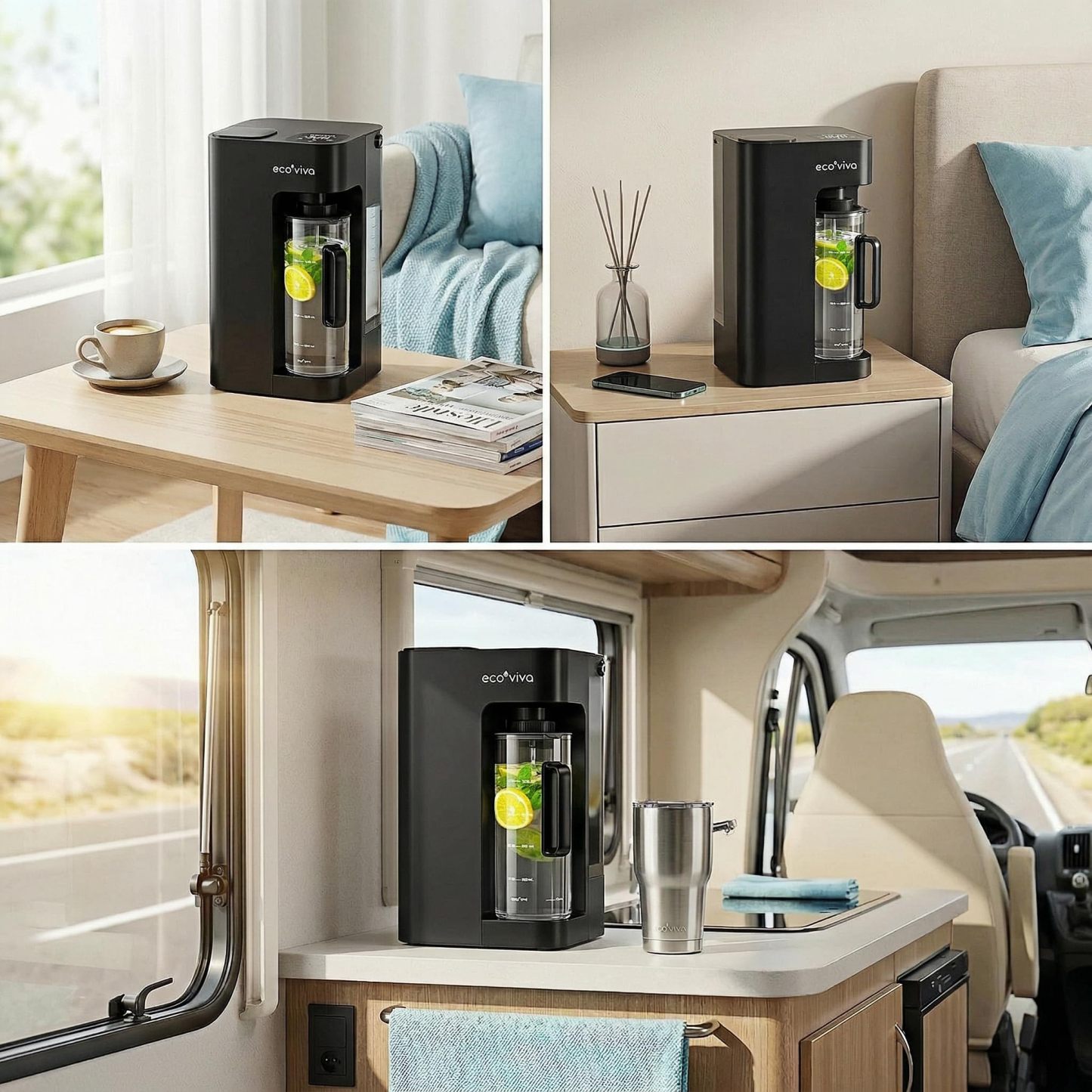 Mate 3 UV Reverse Osmosis Water Filter Countertop