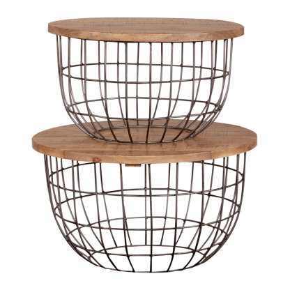 Akins 2101-AT2000 Nesting Caged Accent Tables