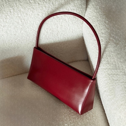 Minimal Shoulder Bags, Women's Leather Handbags, Timeless Design Shoulder Bags