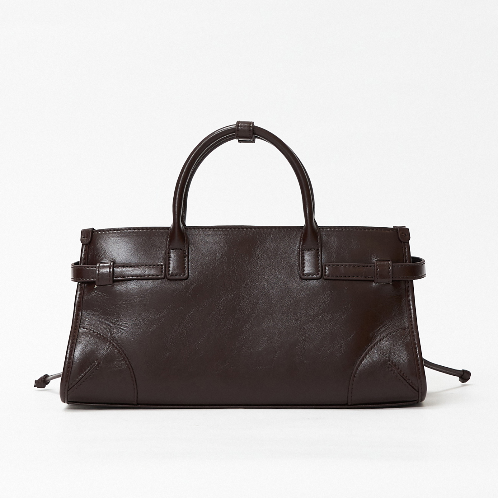 Classic Top Handle Bags, Genuine Leather Small Tote Bag, Women's Leather Shoulder Bag